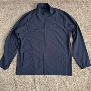 Travis Mathew Men’s Crystal Cove 2.0 Full Zip Mood Indigo Jacket Size XL